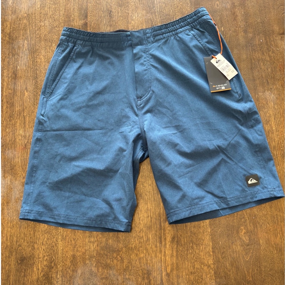 Quiksilver Waterman Suva Amphibian 20 Hybrid Shorts Blue AQMHY03116 Mens Medium